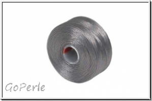 S-Lon, Size D, Beading Thread, Fdelgarn, grey, 1 Spule